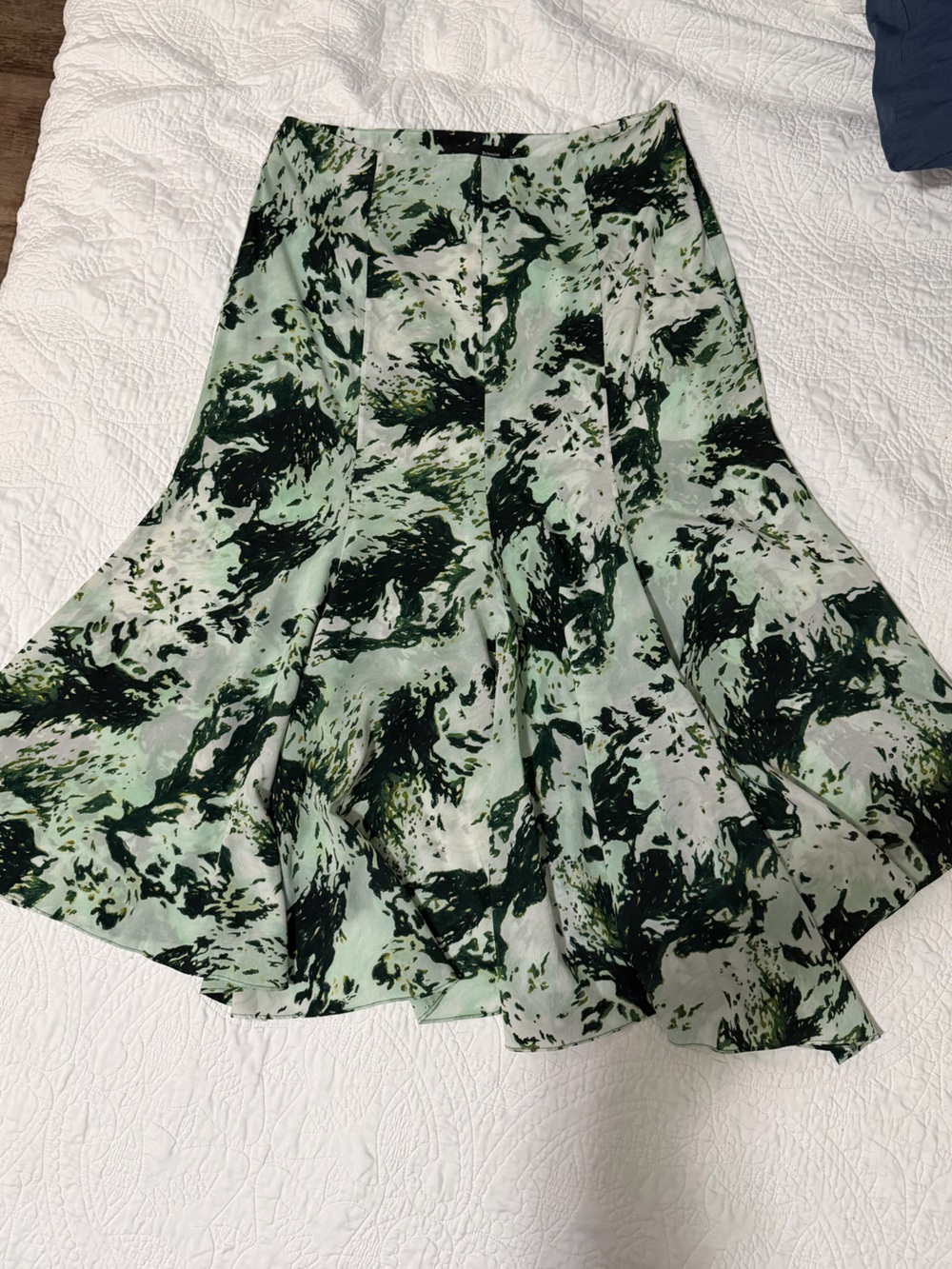 Proenza Schouler Joelle Skirt in Printed Silk Viscose